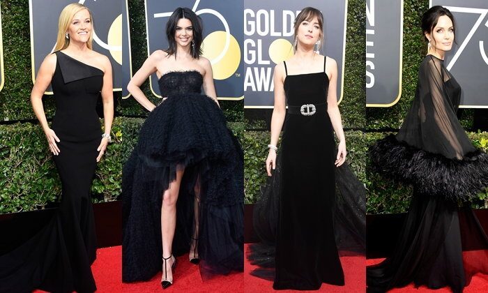 แฟชั่นชุดดำ” ในงาน Golden Globe 2018 เพื่อต่อต้านการคุกคามทางเพศ