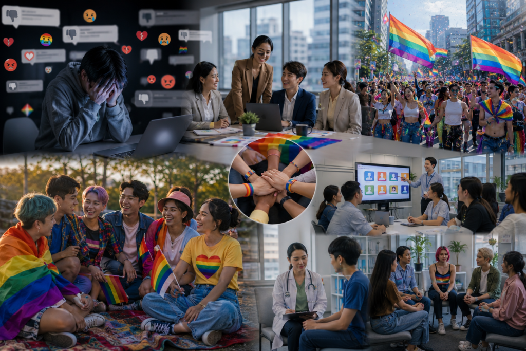 ความท้าทายใหม่ของ LGBTQ+ ในยุคดิจิทัล